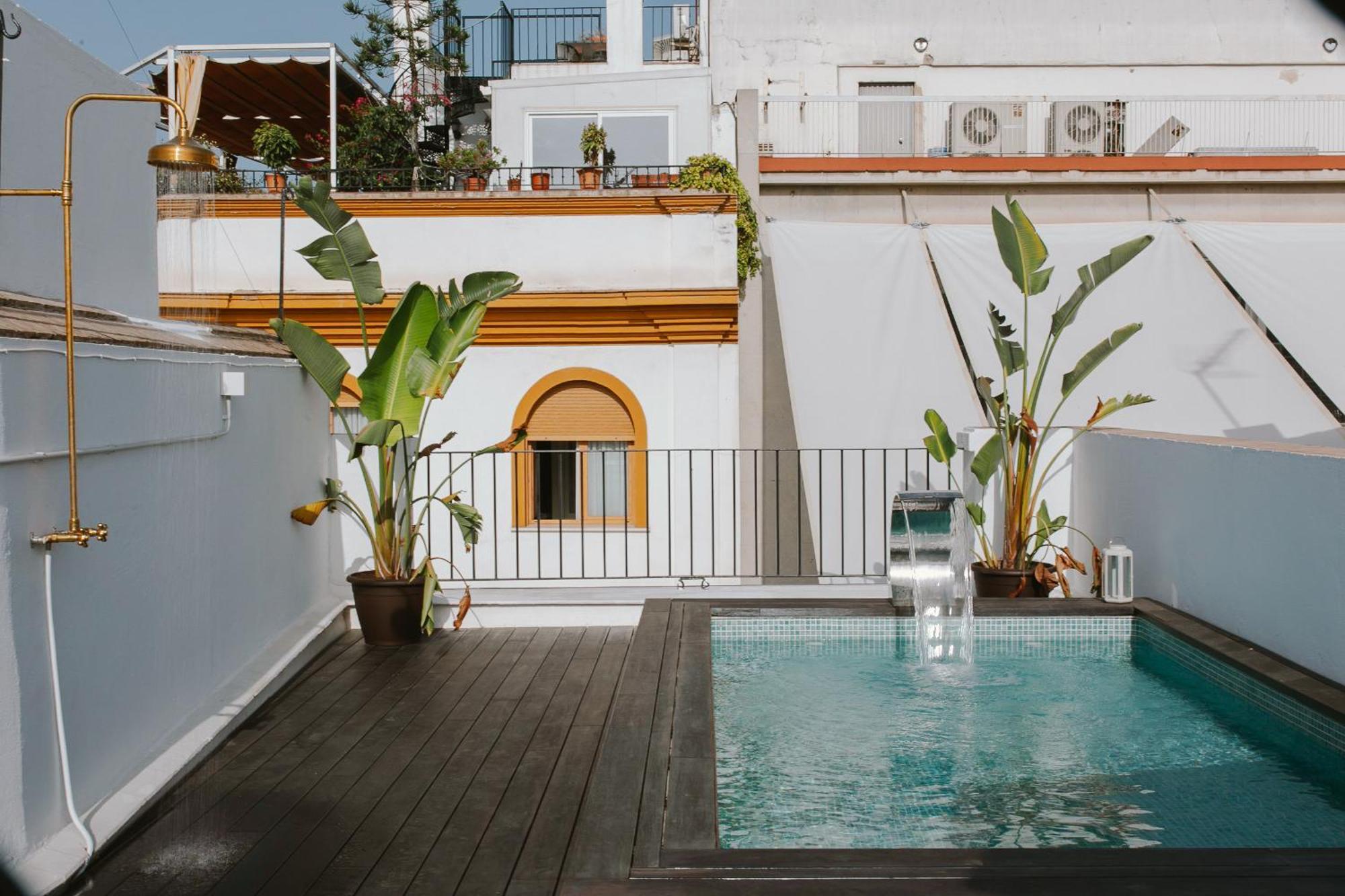 Lujoso Apartamento Con Piscina Compartida 2 セビリア エクステリア 写真
